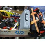 DIY Tools - chisels, planes, saw, spirit level, etc, and a multi drilling tool (untested sold for