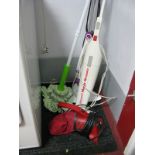 A Bissel Magic Broom, a Pifco steamer, Dust Devil Royal etc (4)