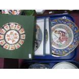 Wedgwood 'Feasts and Festivals' Cabinet Plates, (boxed 3 of 4), Mason's plates - Imperial, royal