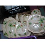 Johnson Brothers, Victorian Part Dinner Service, meat plates, tureens, soup bowls, etc, thirty