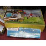 A 1960's Tudor Rose Table Top Soccer Game, (boxed), a Video 2501 video game system (boxed) and an