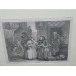 Folio of Lithographs/Prints, including C.M. Nichols, three Hogarth.