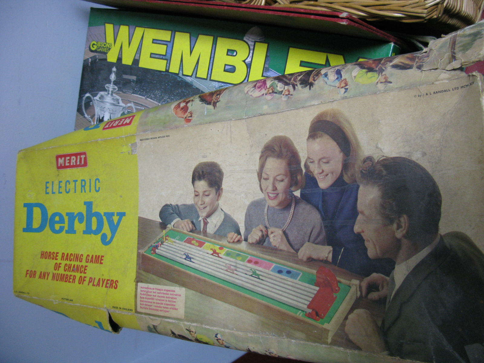 Totopoly, Carrow Road, Wembley, Electric Derby etc:- One Box