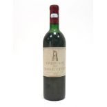 Wine - Grand Vin De Chateau Latour 1973 Premier Grand Cru Classe, Pauillac, 73cl.