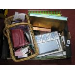 A Wallet, basket, handkerchiefs, etc:- One Box