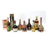 Mixed Spirits - Drambuie, Kirsch, Chartreuse, Courvoisier Luxe Cognac, Grand Marnier, Superior Douro