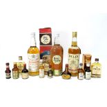 Whisky - Dewar's Fine Scotch Whisky "White Label", 26 2/3 Fl. Ozs.; Long John Blended Scotch