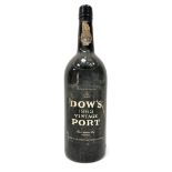 Port - Dow's 1963 Vintage Port, bottle number 867869.