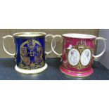 A Spode Porcelain Two Handled Loving Cup, to commemorate the Enlargement of the European Community