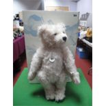 A Modern Steiff Jointed Teddy Bear #408786, 1925 Replica, 50cm high, tags attached, certified No.