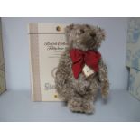 A Modern Steiff Jointed Teddy Bear with Growler #662218 British Collectors Teddy Bear 2006, "Old