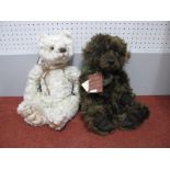 Two Modern Jointed Teddy Bears by Charlie Bears, approximately 16" high, CB141438 'Always' SJ4815 '