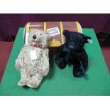 Two Modern Steiff Jointed Teddy Bears, #669767 Antiques Roadshow Bear 2007, Limited Edition 9 of