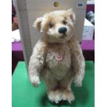 A Modern Steiff Jointed Teddy Bear #038846 Classic Mr Cinnamon, 44cm high, tags attached. Boxed