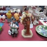 Royal Doulton Figurines, 'The Helmsman HN2499, 'Tall Story', HN2248. (2)