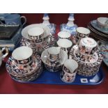 An Early XX Century Sutherland Imari Pattern Tea Service, (forty pieces):- One Tray