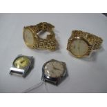 Rotary Wristwatches, vintage Oris gent's wristwatch head (lacking strap), etc.
