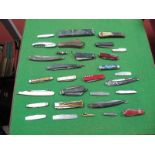 Cutthroat Razors, pocket penknives, etc.