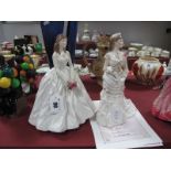 Royal Worcester China Figurines, 'A Day to Remember' CW395, 'A Dazzling Celebration' CW431. (2)