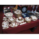 A Quantity of Royal Albert 'Old Country Roses' Tea and Dinner Wares, including tureen large bowl,