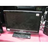 A Bush 19" LCD Flatscreen TV.