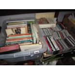 C.D's, D.V.D's, reference books, including transport:- Two Boxes