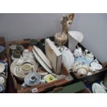 Teapots, other ceramics:- Two Boxes