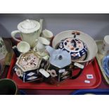 Alfred Meakin Part Tea Service, Imari pattern, bowl jug, etc:- One Tray