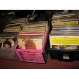 A Quantity of LP's Various Genres, including pop, classical, etc:- Five Boxes