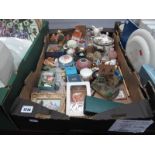 Scent Bottles, Pendelfin, Country Artists, other small collectable's:- One Box