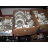 A Quantity of Myott's 'County Life' Tea and Dinnerwares, (approximately fifty pieces):- Two Boxes