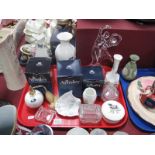 Aynsley 'Cottage Garden', 'Little Sweetheart', Wedgwood and glass trinkets, dancing figure group:-