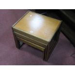 A Nest of Circa 1970's Teak Coffee Tables.