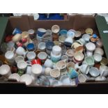 A Quantity of Mainly Pottery Egg Cups:- One Box