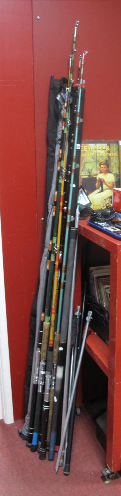 Fishing Interest - Carp and other fishing rods Masterstik, Shakespeare, Seamaster, Ugly Silk etc (