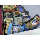 Eight Yakov's Toy Shop Meerkats, each with certificate and box.