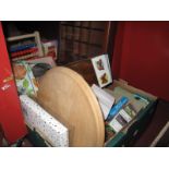 A Bread Board, display unit, braid, cards etc:- One Box