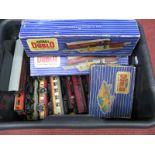 A Quantity of Mainly Hornby Dublo Three Rail Rolling Stock, including two boxed TPO Mail Van Sets.