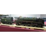 An Extremely Well Built 3 1/2 Gauge Live Steam 4-6-2 Standard Class 7 'Britannia' Locomotive - Black