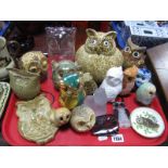 East Artur, Parlane, Knotwood, Woodend and Other Owl related items:- One Tray