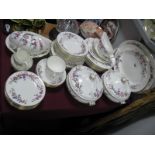 A Wedgwood "Devon Sprays" W4076 Dinner-Tea Service, (fifty three peices).