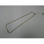 A Modern 9ct Gold Curb Link Neck Chain, of uniform design.