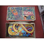 A Mid XX Century 'Tivoli' Roller Coaster by Technofix, playworn, boxed, box lid poor.