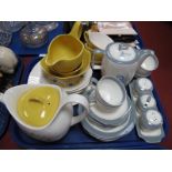 Vintage Midwinter Fashion Shape Teaware and Coffee Ware:- One Tray