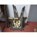 A Pair of G.W.R Cast Iron Bench Ends.