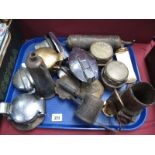 Benton & Stone, Enots and Other Fuel Caps, Auto, Minimax fire extinguisher, oil can, etc:- One Tray