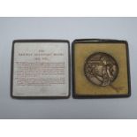 The Railway Centenary Medal 1825-1925, by J. Pinches, in case of issue.