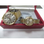 Hamilton Vintage Gent's Automatic Wristwatch, the signed dial with date aperture, in original box;