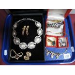 Attwood & Sawyer, D'Orlan and Other Modern Costume Jewellery, including necklaces, bangle, earrings,