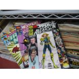 Comics - Many Super Spiderman, Thor, Judge Dredd, Stephen King's, etc:- Two Boxes
